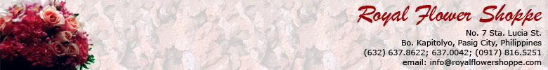 Royal Flower Shoppe Banner